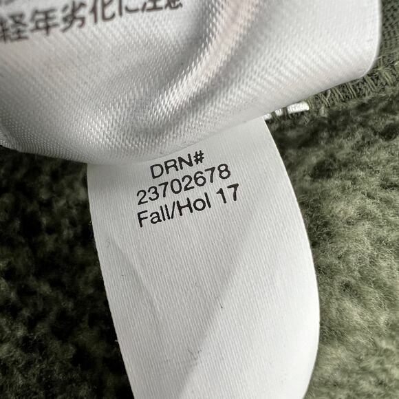 Eddie Bauer Radiator Fleece Field Jacket Womens Medium Heathered Olive Green Zip - Picture 9 of 12